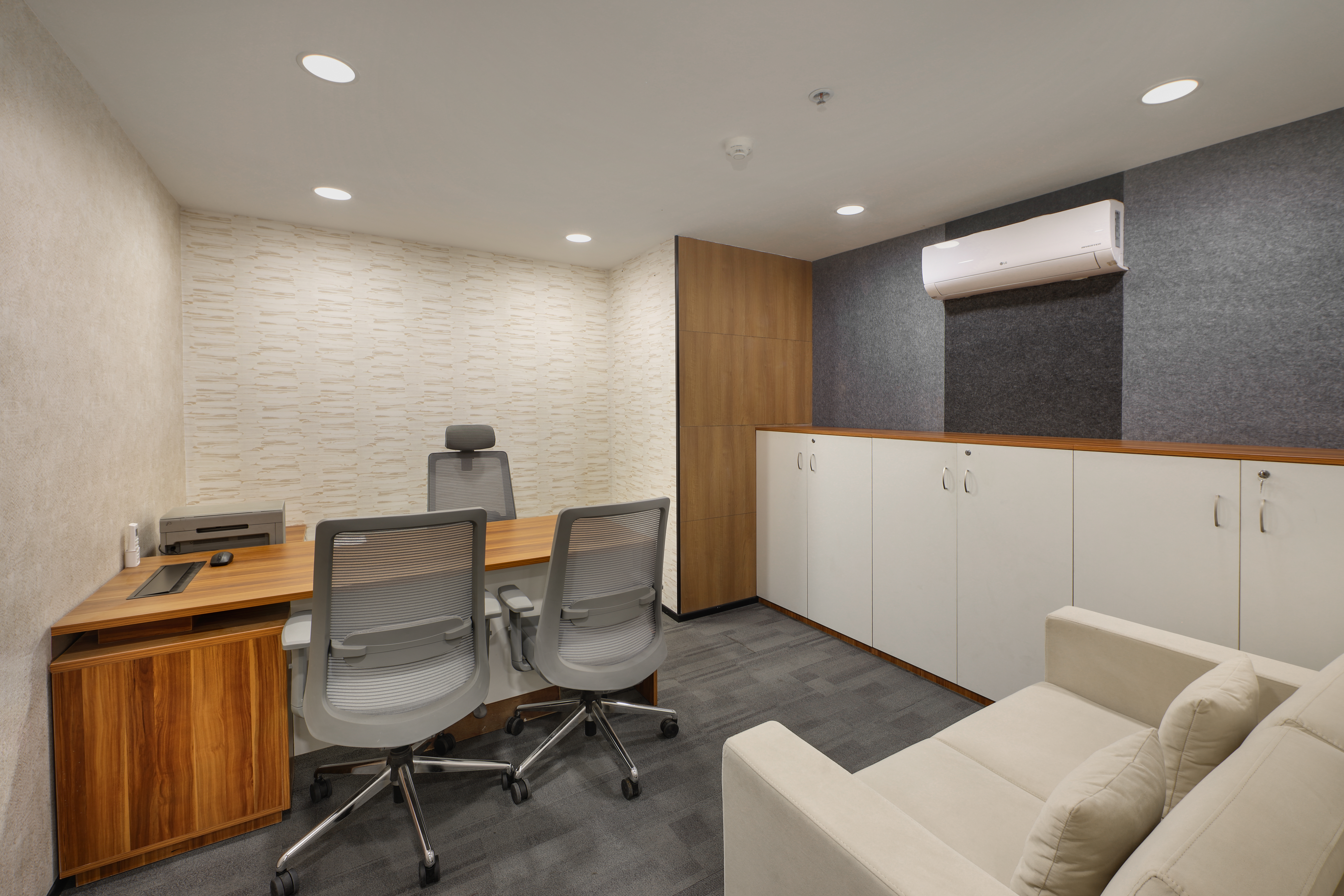 Executive cabin at Himalaya Construction office