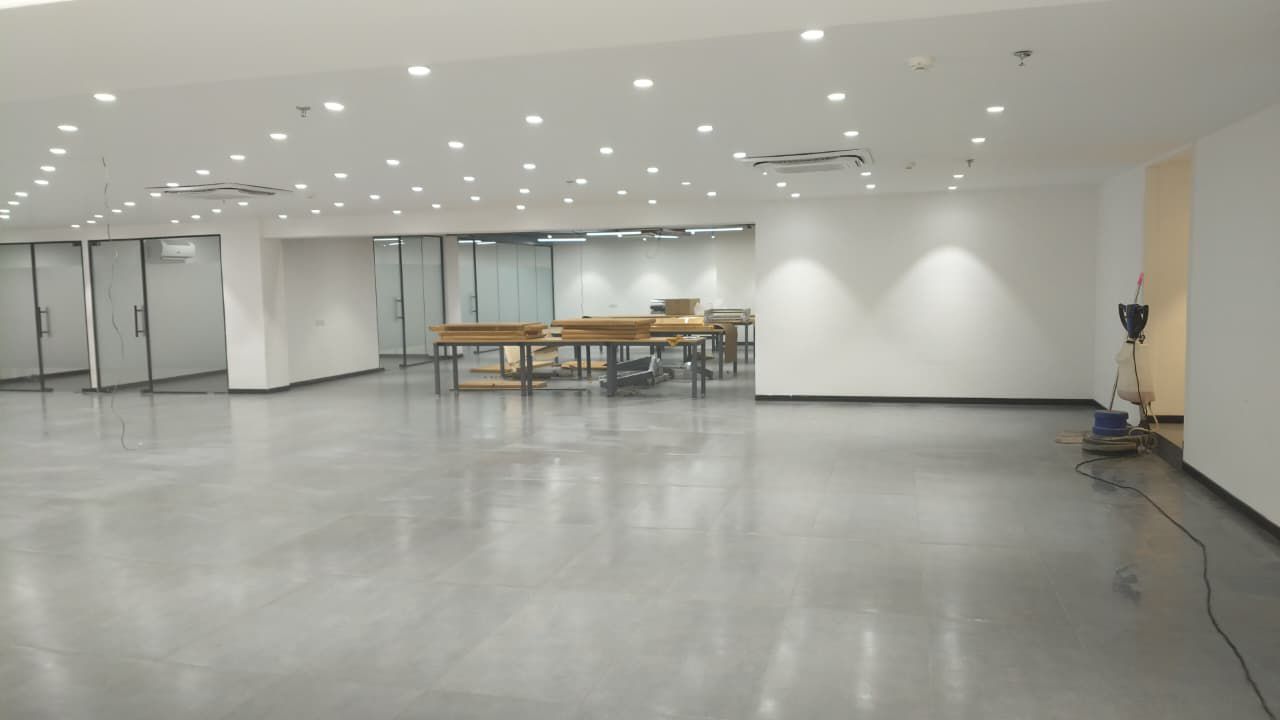 VinFast electric vehicle showroom interior with modern display area and premium lighting in Jaipur