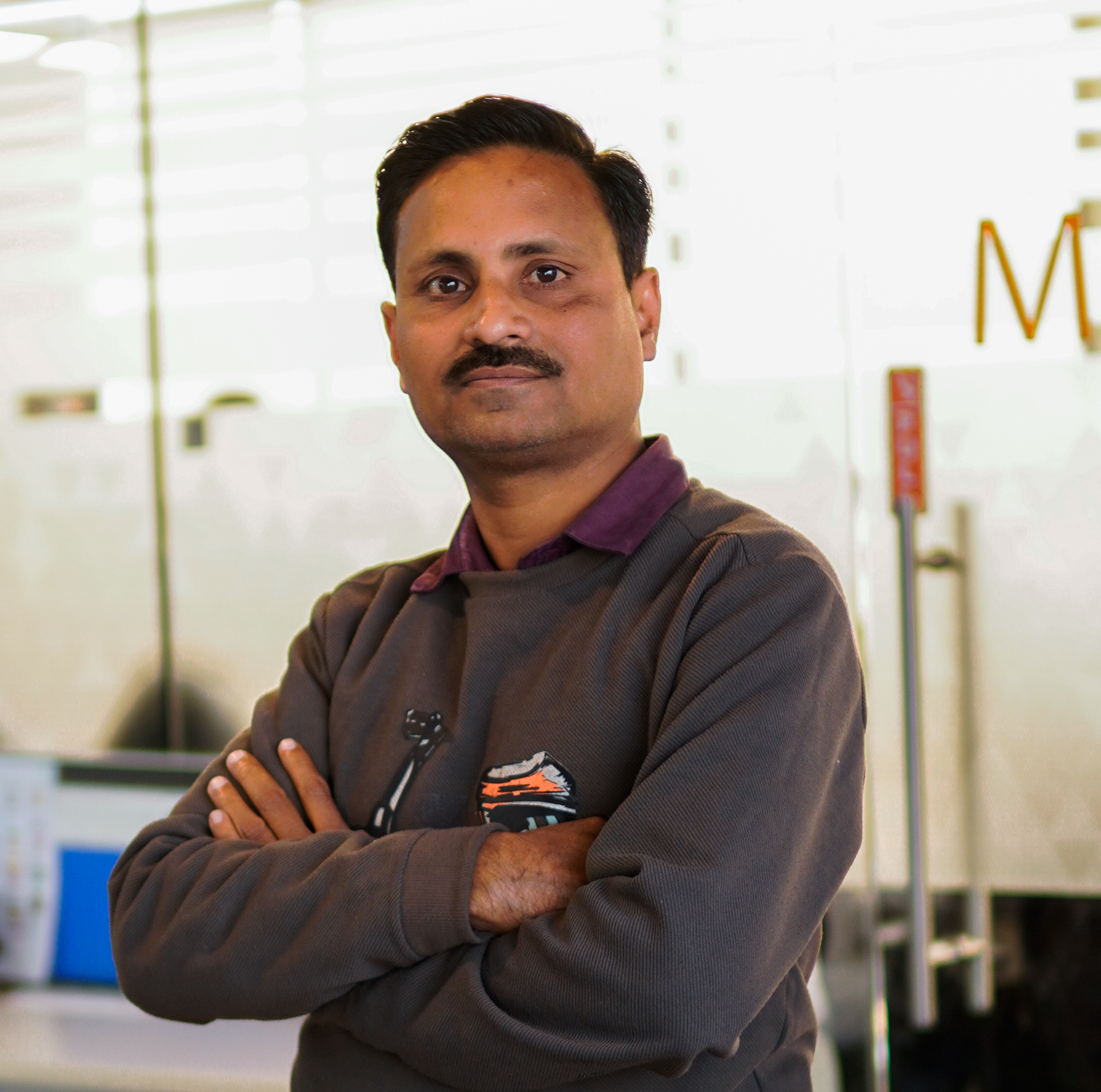Dilip Parashar - Site Engineer at Hagerstone International